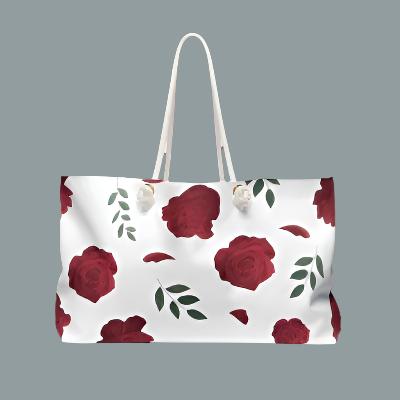 Weekender Bag - Red Roses