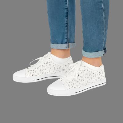 Music Notes - Men's Low Top Sneakers