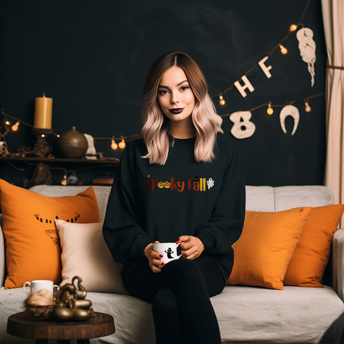 Spooky Fall - Crewneck Sweatshirt