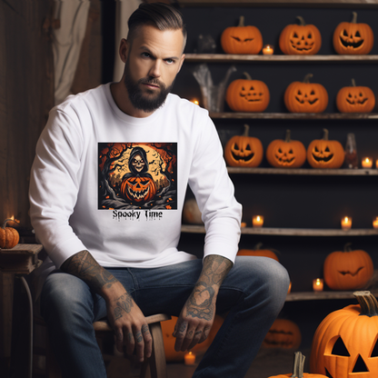 Spooky Time - Adult Crewneck Sweatshirt