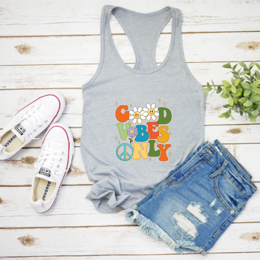 Good Vibes Only - Women's Racerback Tank