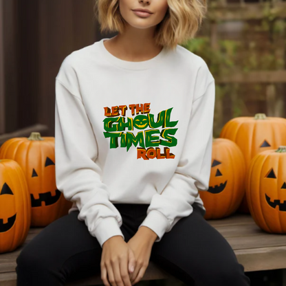 Ghoul Times - Adult Crewneck Sweatshirt