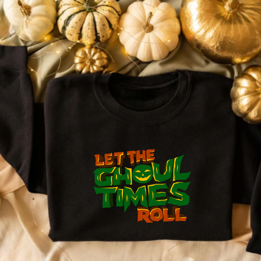 Ghoul Times - Adult Crewneck Sweatshirt