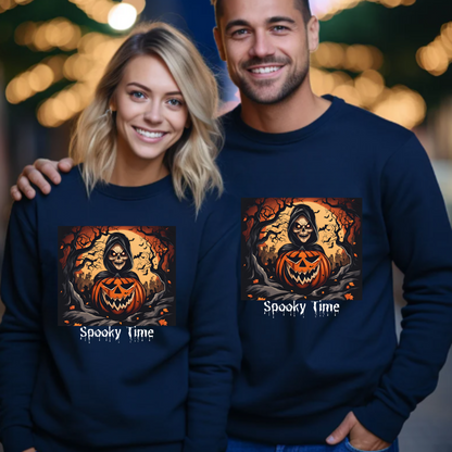 Spooky Time - Adult Crewneck Sweatshirt