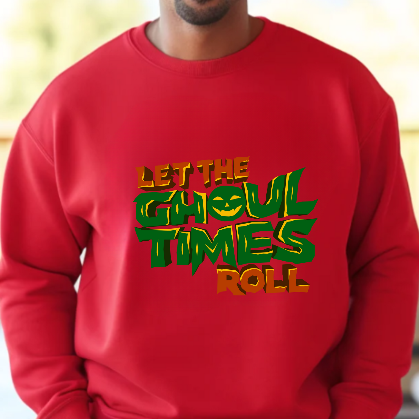 Ghoul Times - Adult Crewneck Sweatshirt