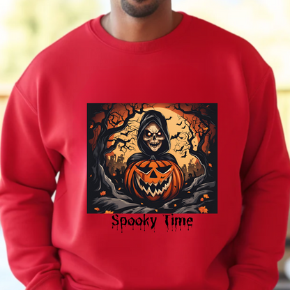 Spooky Time - Adult Crewneck Sweatshirt