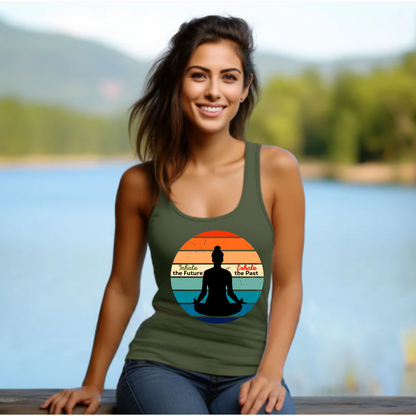 Inhale Exhale - Women's Racerback Tank Top