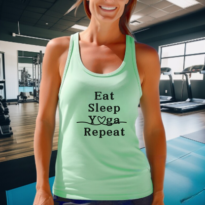 YOGA - Women Racerback Tank Top