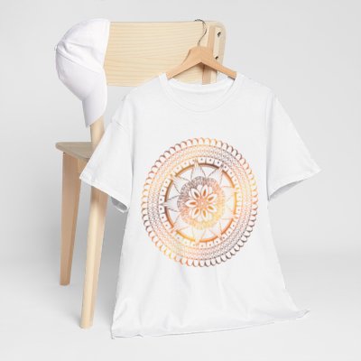 Round Mandala - Cotton Tee