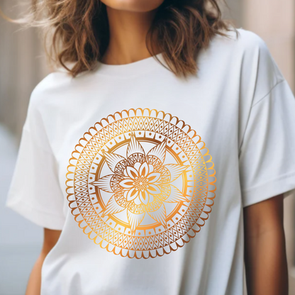 Round Mandala - Cotton Tee